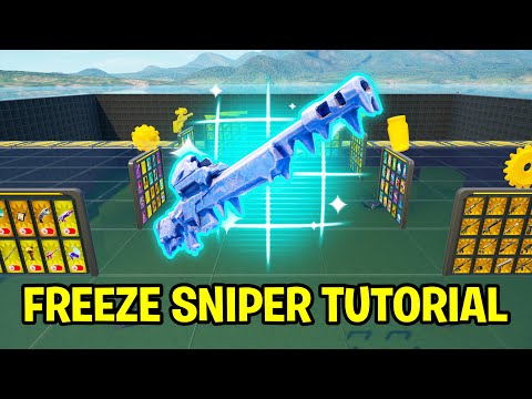 HOW TO UNLOCK THE FREEZE SNIPER RIFLE IN 1V1 WITH EVERY GUN (FULL TUTORIAL)