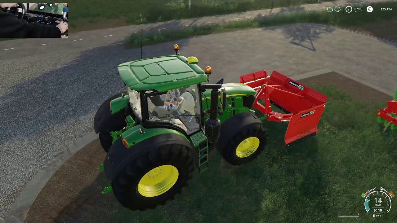 Farming Simulator 19 #16 Como compactar la paja fina y abonado con fertilizante ecológico - Fenix GM