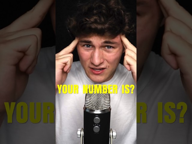 i can read YOUR mind! #asmr #shorts