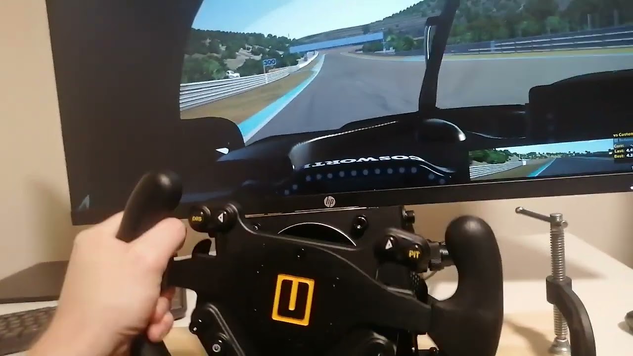 FFB test with zero damping | iRacing