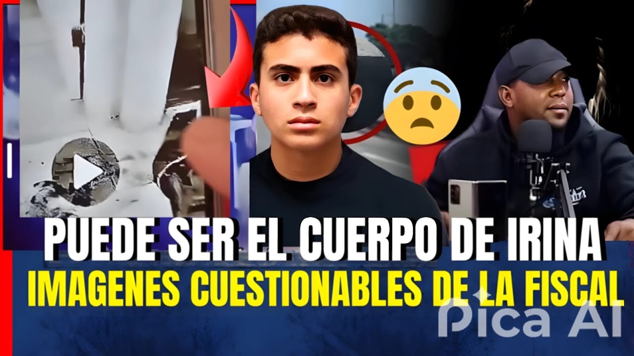 😮SERA ESTE EL CUERPO DE IRINA GARCIA,FOTO MUY ESTRAÑA SOBRE LA ESCENA ...
