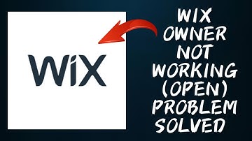 How To Solve Wix Owner App Not Working/Not Open Problem|| Rsha26 Solutions