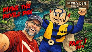 Scuba Diving the Devil's Den Prehistoric Spring part 1
