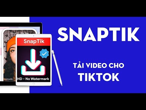 hình ảnh app tải video tiktok không logo