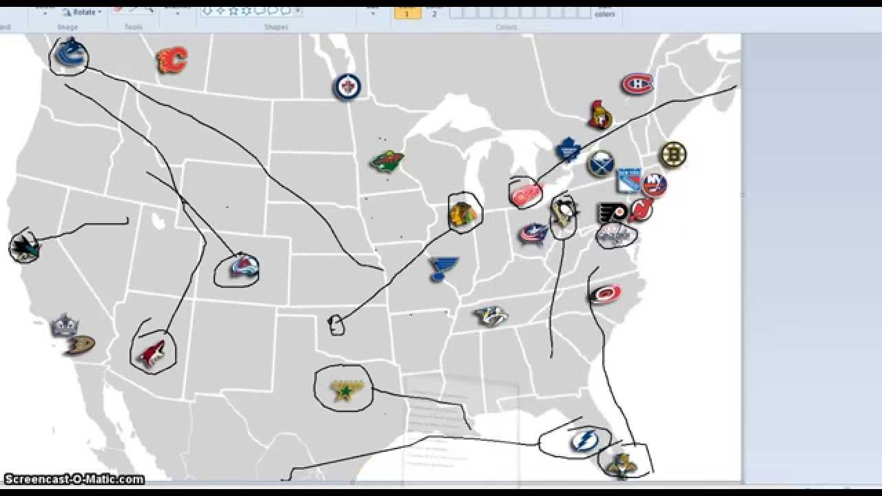 nhl team locations