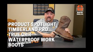 Product Spotlight: Timberland Pro True Grit Waterproof Internal Met-Guard Workboots by Quad City Safety, Inc. 5,764 views 2 years ago 2 minutes, 21 seconds