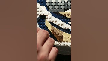 Insane Stop Motion of The Great Wave 🤯🌊 | LEGO Animation #Shorts