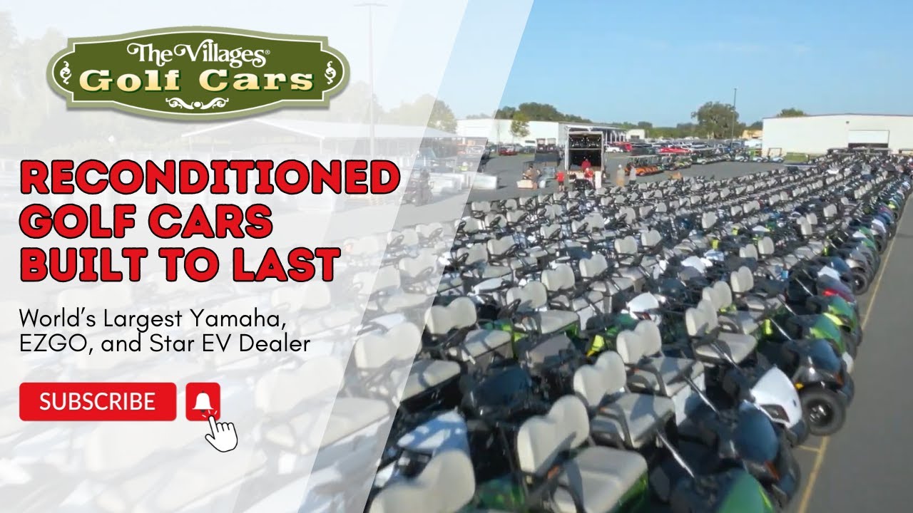 Что отличает наши восстановленные гольф-кары Yamaha?