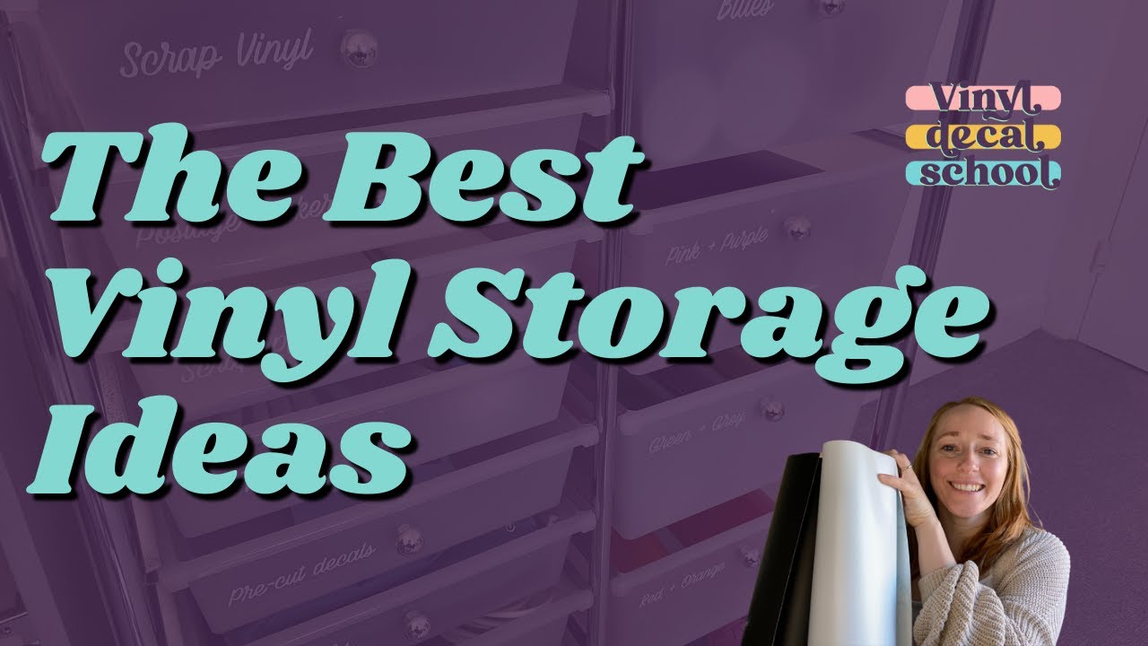 Sue's Storage Tips for Craft Vinyl Storage