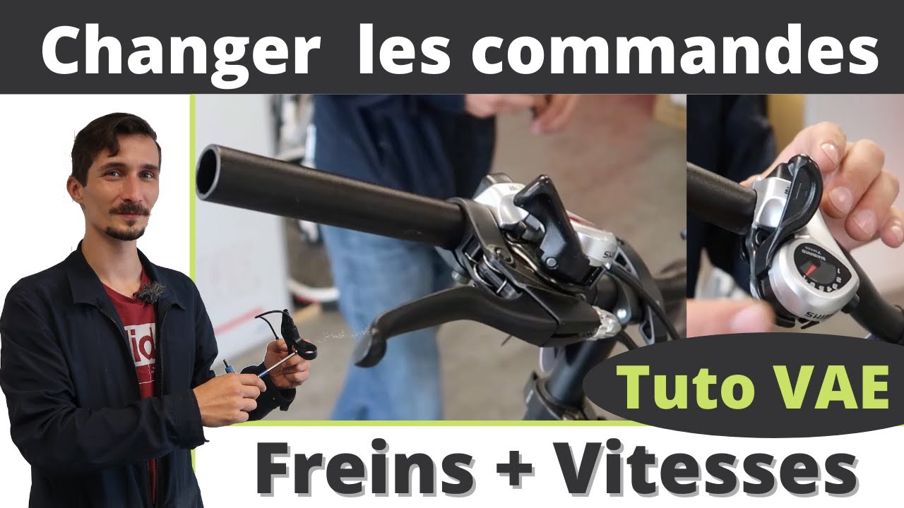 Leviers/colliers de frein vélo électrique