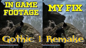 Gothic 1 Remake - How to fix "Nyras demo" animation and control mechanics!