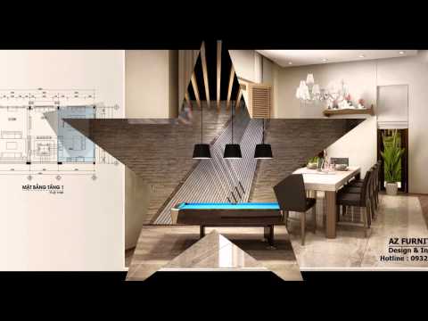 Thiết kế nội thất biệt thự Vincom Village - Long Biên