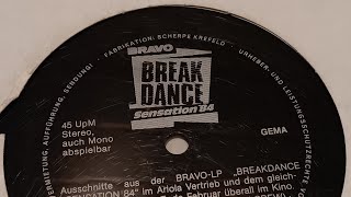 Break Dance Sensation '84 - BRAVO Promotion Schallfolie