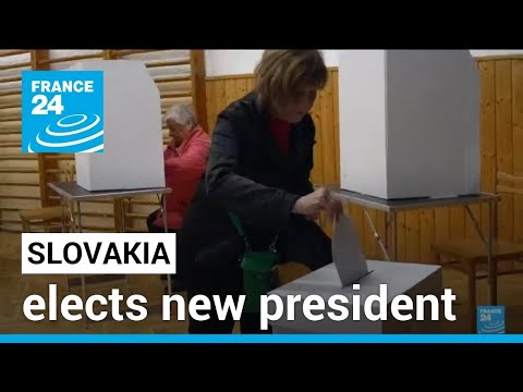 Slovakia elects new president amid deep divisions over Ukraine war • FRANCE 24 English