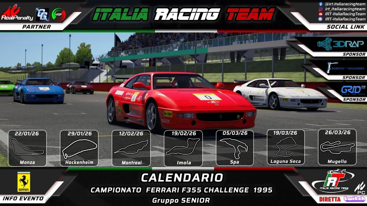Assetto Corsa PC Ferrari F355 Spa 1995