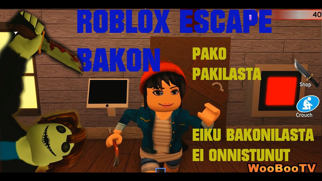 Roblox Escape Bakon Pako Bakonilasta Youtube - pako roblox