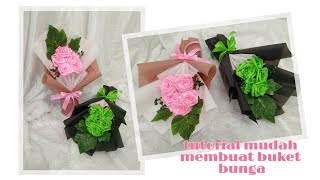 DIY | Cara Membuat Buket Bunga Mudah