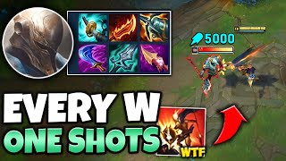 Pantheon, but I build EVERY On-Hit item in the game and my W One Shots TANKS!