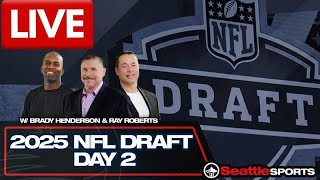2025 NFL Draft Day 2 LIVE From Seahawks Headquarters | #SeattleSports