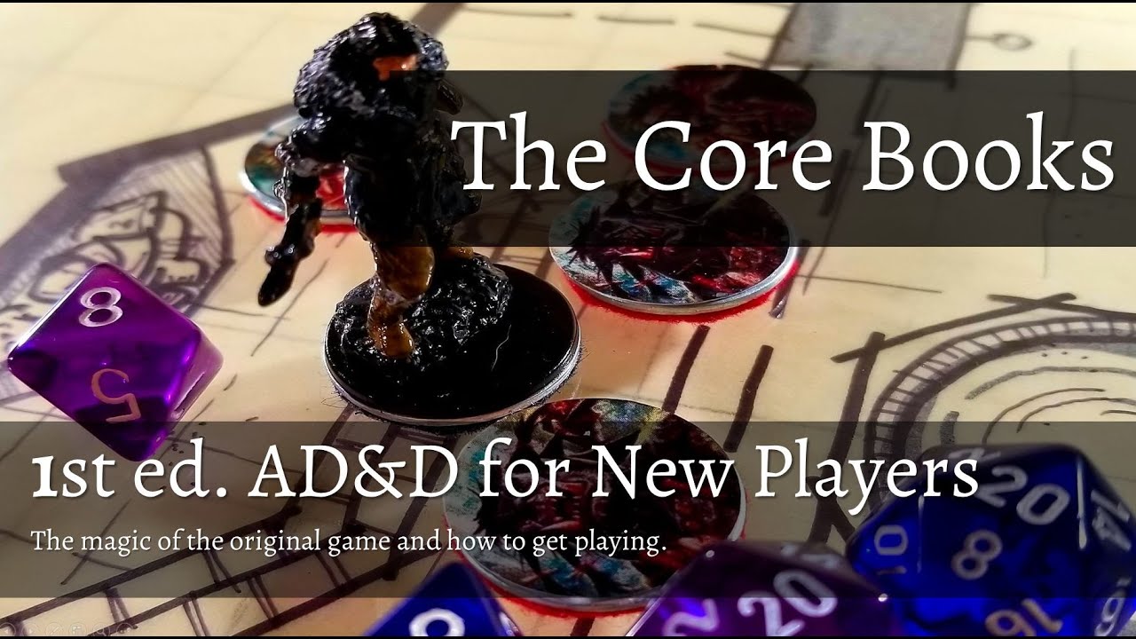 AD&D New Player Guide The Core Books YouTube