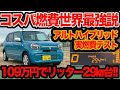 【実燃費&質感テスト】高速リッター29kmの世界最高コスパ燃費！ 新型アルトハイブリッドの超燃費力を試す