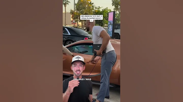 Did Andrew Tate buy a stealth yacht?👀