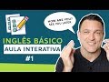 Como falar o bsico em ingls  aula interativa 01 para iniciantes com quiz  cumprimentos