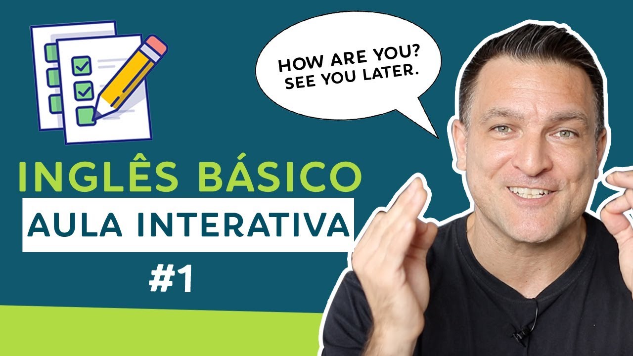 COMO FALAR O BÁSICO EM INGLÊS - AULA INTERATIVA #06 COM QUIZ 