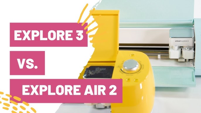 Cricut Explore 3 vs Cricut Explore Air 2 + SPEED TESTS on & off