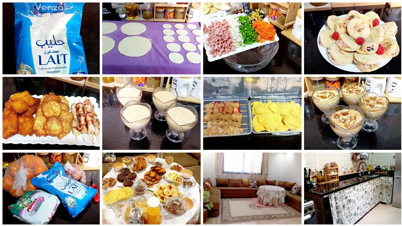 روتين رمضاني🌛كرطونة رمضان نفعاتني بزاف👌طبيلة فطور متنوعة وإقتصادية✅️تقدية/تنظيف/تنظيم💞