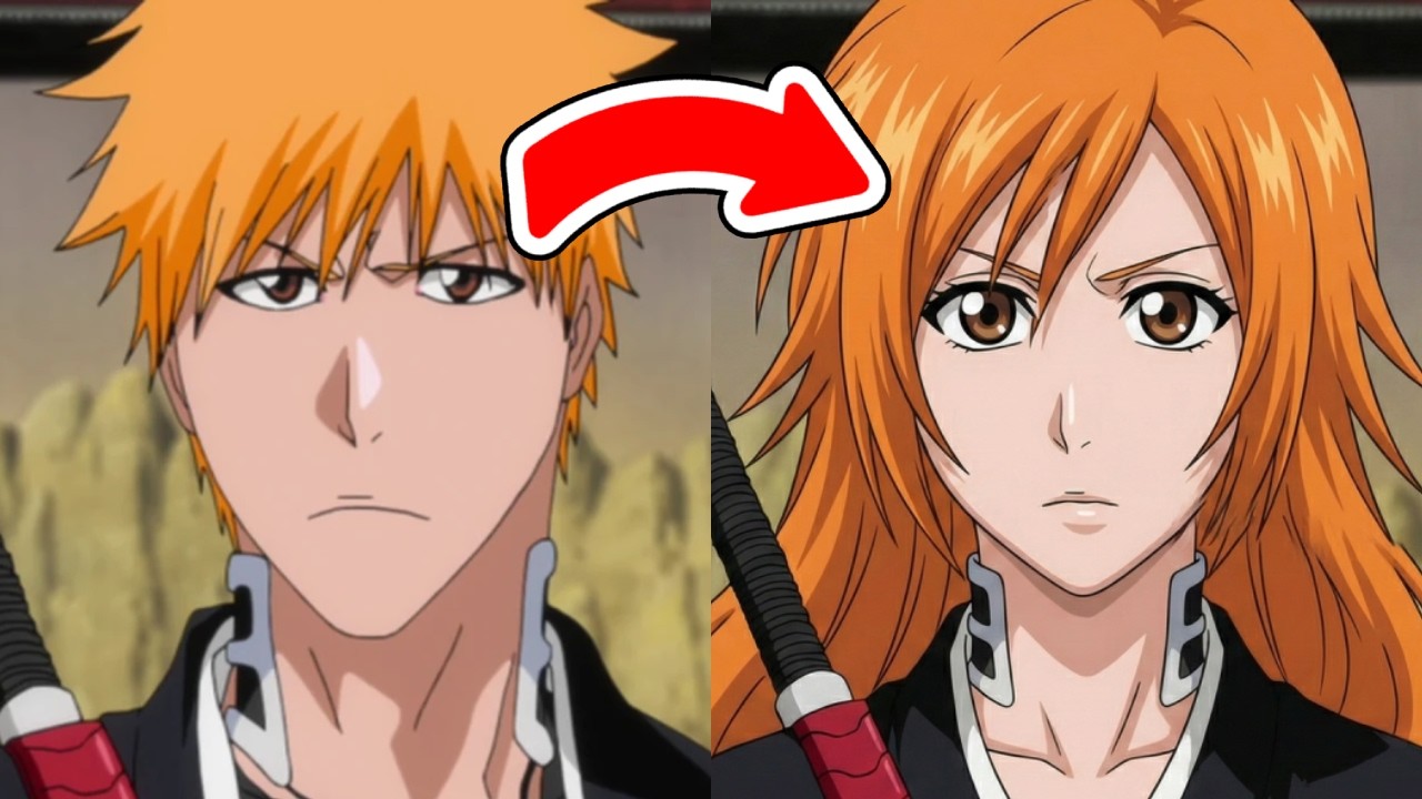 What If BLEACH Characters Were OPPOSITE GENDER?