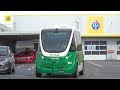 Inspection de navettes autonomes électriques