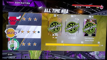 NBA 2k20 Domination Rewards