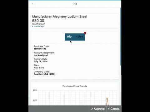 Telerik Purchase Order Application - Demo