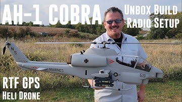 FlishRC - FL500 - AH-1 Cobra - RTF 500 Class - Unbox, Build, & Radio Setup