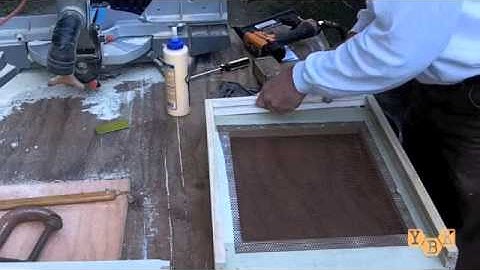 Backyard Beekeeping - Screened Bottom Board ep3