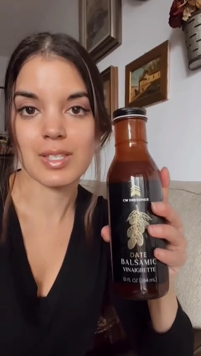 She loves this balsamic vinaigrette dressing. #food #foodie #influencer #foodlover