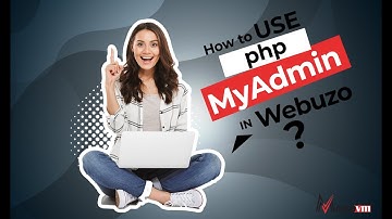 How to use phpMyAdmin in Webuzo