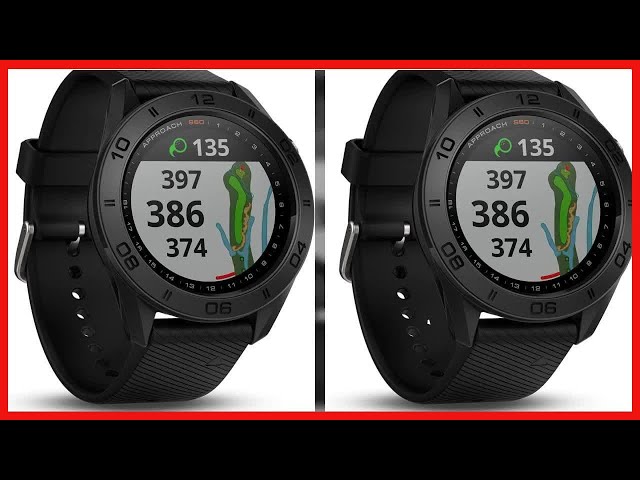 Garmin Approach S60, Premium GPS Golf Watch with Touchscreen