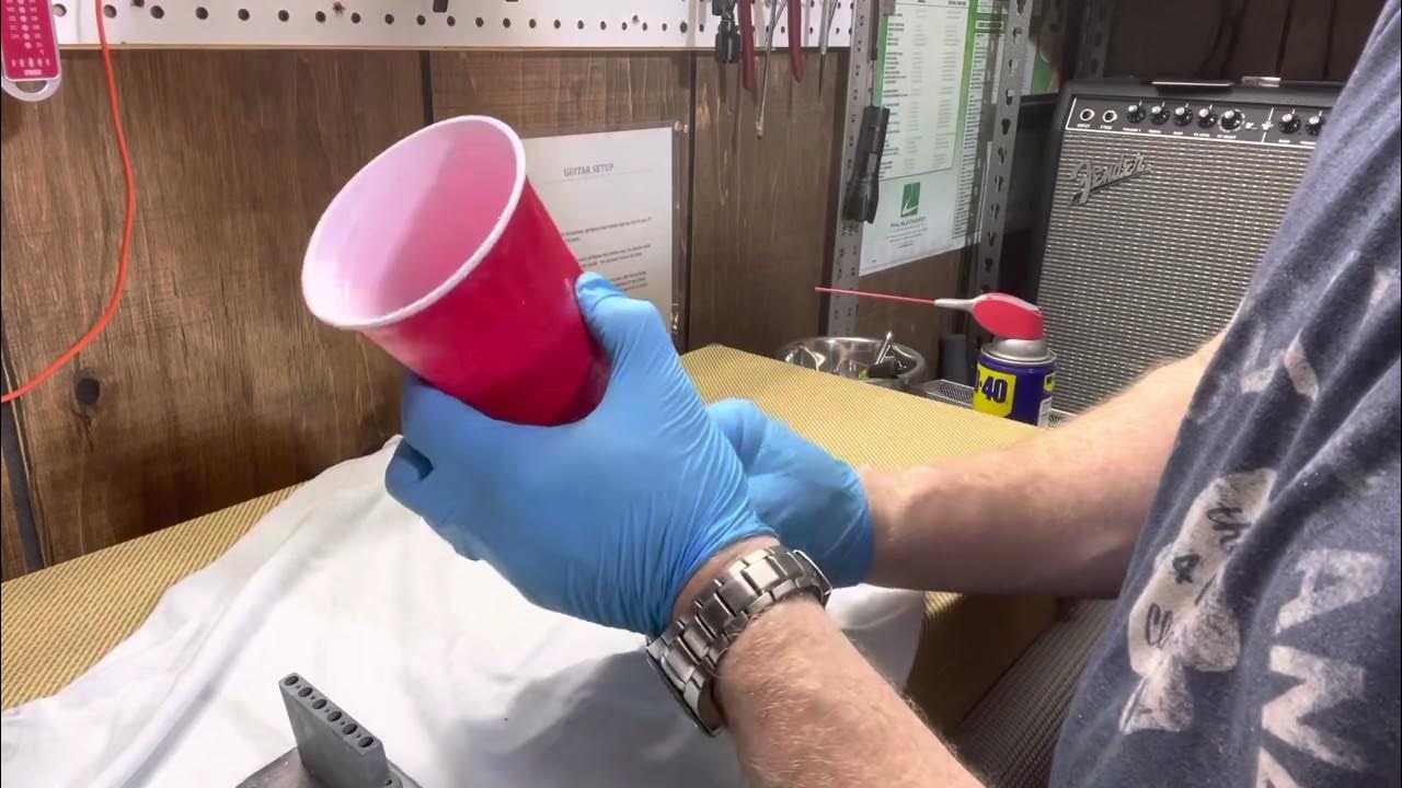 Cleaning, polishing,frets, Oxidized Metal Guitar Parts YouTube