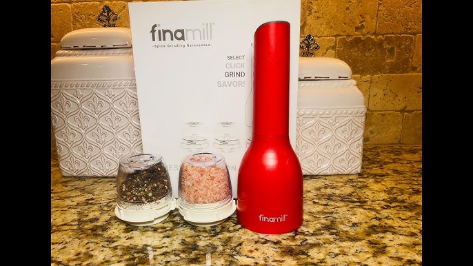 Upgraded Larger Capacity] Electric Salt and Pepper Grinder Set - USB –  TOMEEM