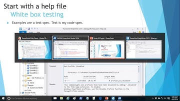 Test Driven Development with Pester   Blender