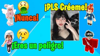 HISTORIAS DE ROBLOX | Estoy en peligro pero nadie me cree 🥀