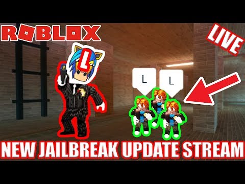 New Jailbreak Update Roblox Jailbreak Update Live Youtube - roblox jailbreak update live