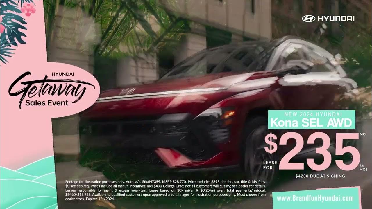 Hyundai Getaway Sales Event YouTube