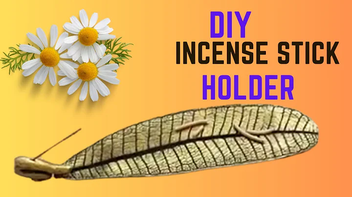 DIY incense stick holder #clay #diy #tutorial #5minutecrafts