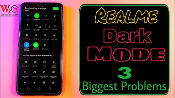 In all Realme - 3 Biggest Problem after Dark Mode Update Enable + Two Suggestion For DarkMode Update