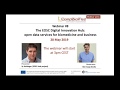 Webinar 8: The EOSC Digital Innovation Hub: open data services for biomedicine and business