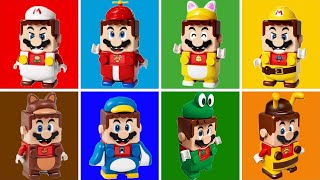 LEGO Super Mario - All Power-Ups (LEGO VS Original)