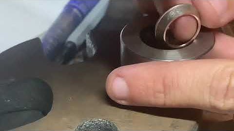 2nd Fold On Coin Rings Using 17 Degree Cone And Reduction Die